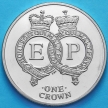 Монета Острова Вознесения 1 крона 2011 год. Королева Елизавета II и Принц Филипп.