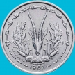 Монета Западная Африка 1 франк 1967 год.