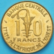 Монета КФА Западная Африка 10 франков 1981 год.