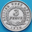 Монета Британская Западная Африка 3 пенса 1938 год. H.