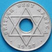 Монета Британская Западная Африка 1/2 пенни 1937 год. КN