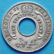 Монета Британской Западной Африки 1/10 пенни 1947 год.