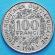 Монета КФА Западная Африка 100 франков 1968 год.