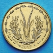Монета КФА Западная Африка 5 франков 2012 год.