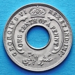 Монета Британская Западная Африка 1/10 пенни 1946 год.