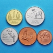 Набор 5 монет Замбии 1983-1992 год.