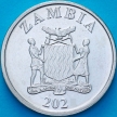 Монета Замбия 5 квача 2025 год. Лев