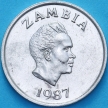 Монета Замбии 5 нгве 1987 год. Ипомея