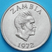 Монета Замбия 20 нгве 1972 год. Антилопа.