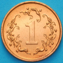 Зимбабве 1 цент 1986 год.