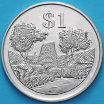 Зимбабве 1 доллар 1980 год.