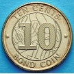 Монета Зимбабве 10 центов 2014 год.
