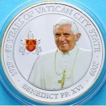 Палау 1 доллар 2009 г. Папа Бенедикт XVI
