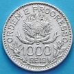 Монета Бразилии 1000 рейс 1913 год. Серебро.
