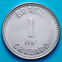 Бразилия 1 крузадо 1986 год.