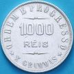 Монета Бразилия 1000 рейс 1909 год.