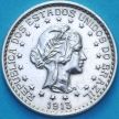 Монета Бразилия 500 рейс 1913 год.