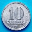Монета Бразилия 10 сентаво 1956 год. Герб