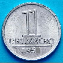 Бразилия 1 крузейро 1958 год. Герб