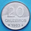 Монета Бразилии 20 крузейро 1983 год