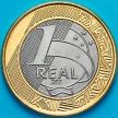 Монета Бразилия 1 реал 2017 год.