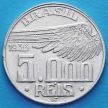 Монета Бразилии 5000 рейс 1936 год. Серебро.