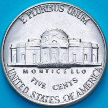 США 5 центов 1963 год. Томас Джефферсон. Филадельфия