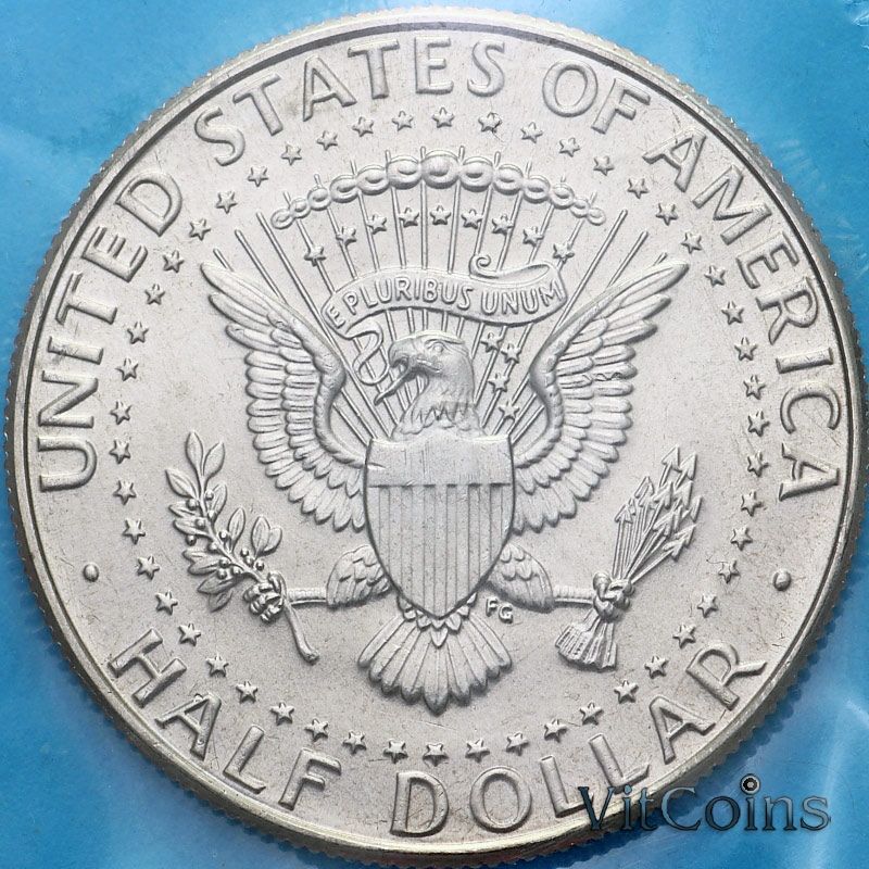 Монета США 50 центов 2006 год. D. BU