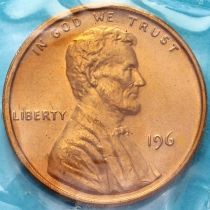 США 1 цент 1965 год. Филадельфия