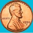 Монета США 1 цент 1958 год. D