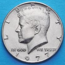 США 50 центов 1977 год. Кеннеди.