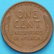 Монета США 1 цент 1938 год.