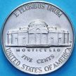 Монета США 5 центов 1958 год. Томас Джефферсон. D