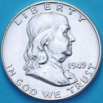 США 50 центов 1949 год.