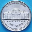 Монета США 5 центов 1958 год. Томас Джефферсон. Филадельфия