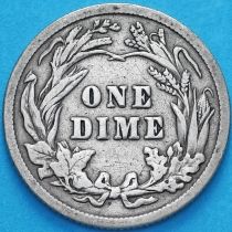 США дайм Барбера (10 центов) 1915 год. Филадельфия. Серебро.