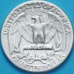 Монета США 25 центов 1951 год. Филадельфия. Серебро