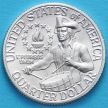 Монета США 25 центов 1976 год. 200 лет независимости. S. Серебро.