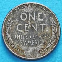 США 1 цент 1943 год. Из обращения, S,D.