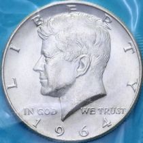 США 50 центов 1964 год. D