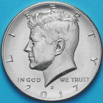 США 50 центов 2017 год. D. Кеннеди.
