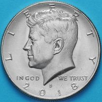 США 50 центов 2018 год. D. Кеннеди.