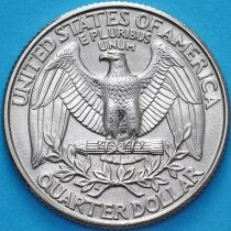 США 25 центов 1991 год. Р