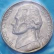Монета США 5 центов 1964 год. Томас Джефферсон. Филадельфия