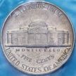 Монета США 5 центов 1964 год. Томас Джефферсон. Филадельфия