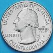 Монета США 25 центов 2012 год. S Национальный парк Денали. №15