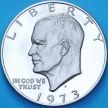 Монета США 1 доллар 1973 год. S. Эйзенхауэр. Пруф
