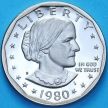 Монета США 1 доллар 1980 год. Сьюзен Энтони. Пруф. S
