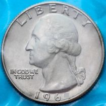 США 25 центов 1965 год. Филадельфия