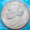 Монета США 5 центов 1965 год. Томас Джефферсон. Филадельфия